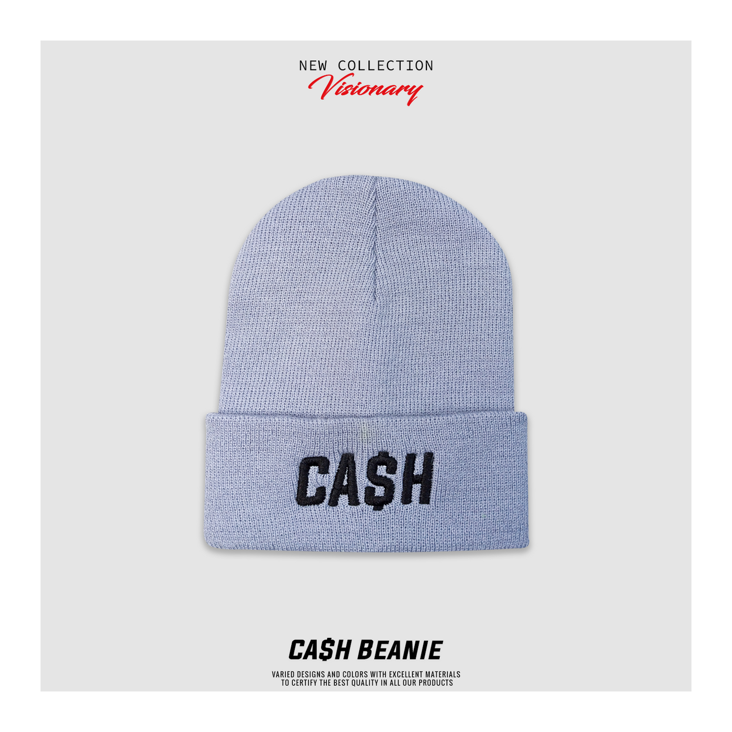 BEANIE "CA$H" | Visionary Collection