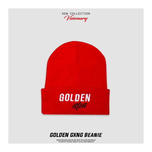 BEANIE "Golden GXNG" | Visionary Collection