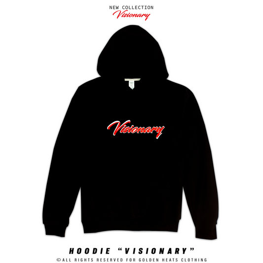 HOODIE "VISIONARY" BLACK | Visionary Collection