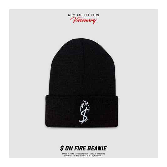 BEANIE "$ On Fire" | Visionary Collection